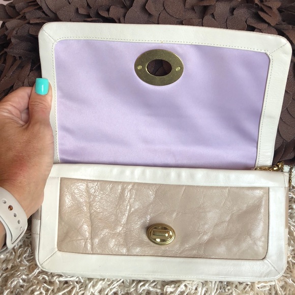 Coach leather wallet wristlet - Picture 2 of 5